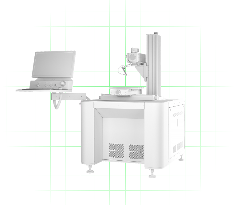 3D модель лазерного станка